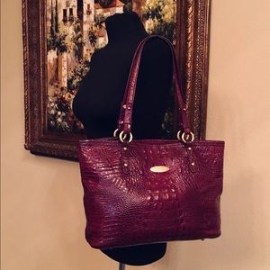Brahmin Melbourne Leather Shoulder Tote